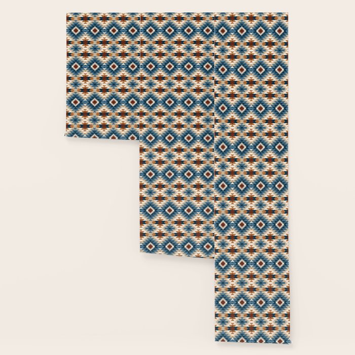 Aztec Pattern Blue Colors Wallpaper Gallery Image 3