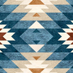 Aztec Pattern Blue Colors Coffee Mug Gallery Image 2
