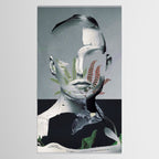 Abstract Portrait 8 Tablecloth Gallery Image 2
