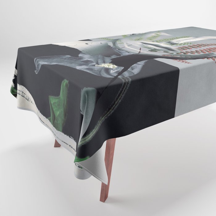 Abstract Portrait 8 Tablecloth Gallery Image 1