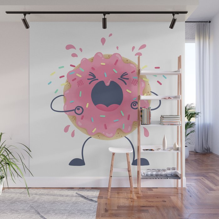 Donut Tantrum Wall Mural Gallery Image 1