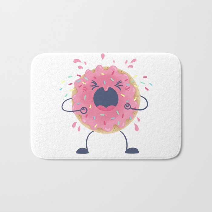 Donut Tantrum Bath Mat Gallery Image 1