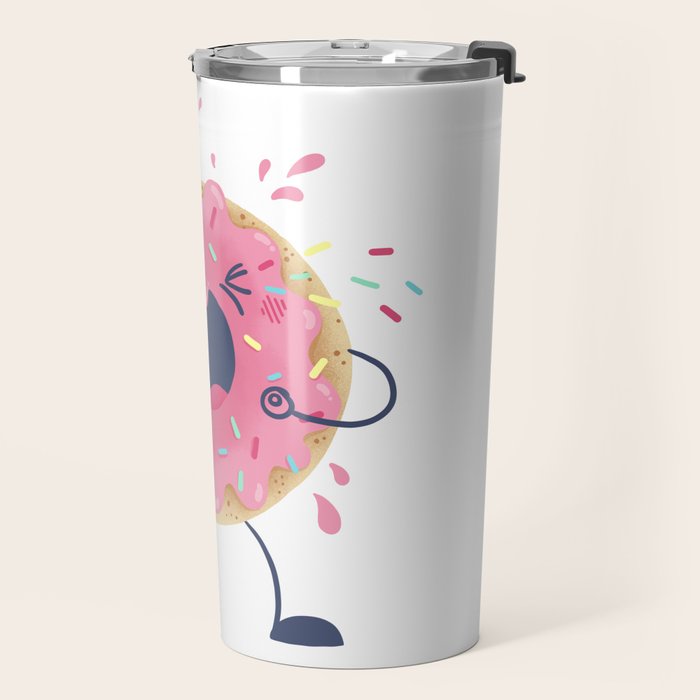 Donut Tantrum Travel Mug Gallery Image 2
