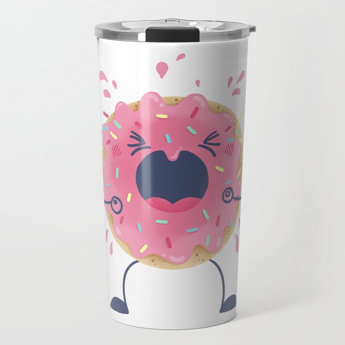 Donut Tantrum Travel Mug Gallery Image 1