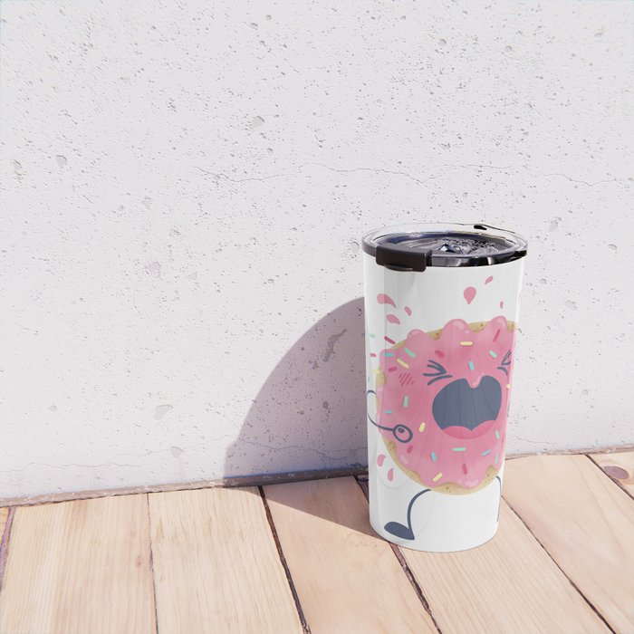 Donut Tantrum Travel Mug Gallery Image 4