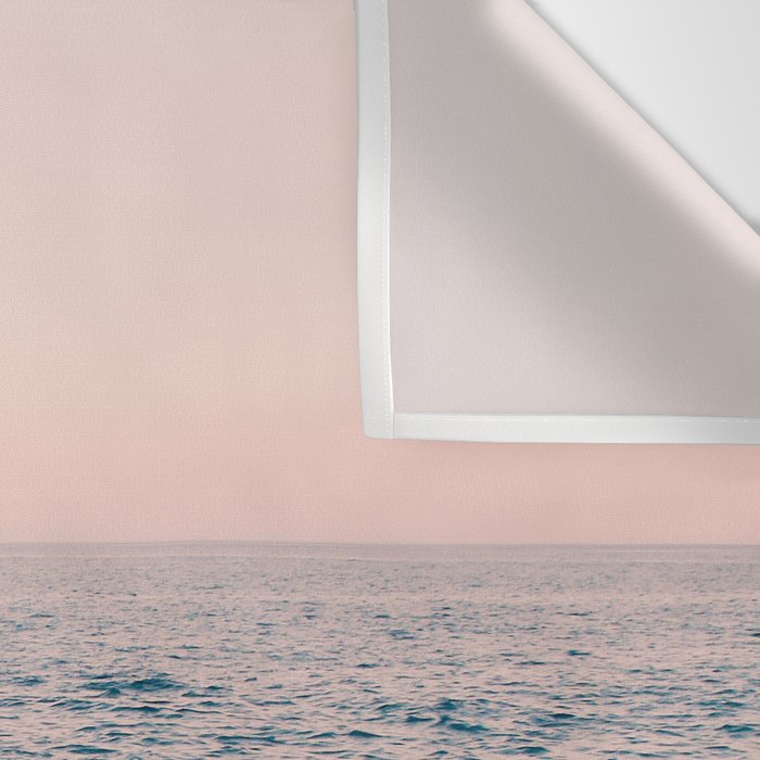 ROSEGOLD BEACH MORNING LANDSCAPE Wall Tapestry Gallery Image 3