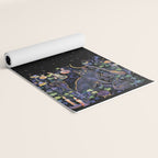 Black Cat Yoga Mat Gallery Image 2
