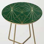 Art Deco in Emerald Green - Large Scale Side Table Gallery Image 2