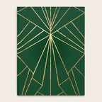 Art Deco in Emerald Green - Large Scale Notebook Gallery Image 4