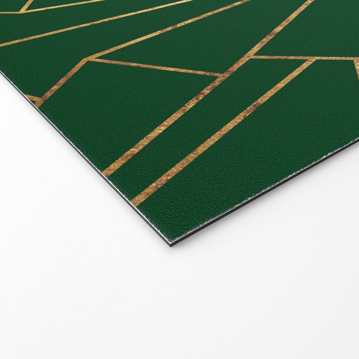 Art Deco in Emerald Green - Large Scale Welcome Mat Gallery Image 2