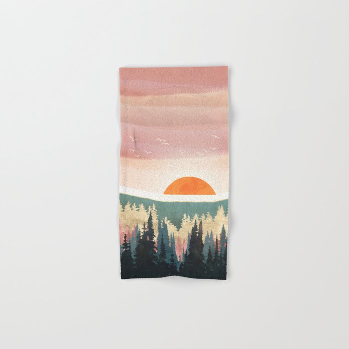 Dusk Calm Bath Towel Gallery Image 1