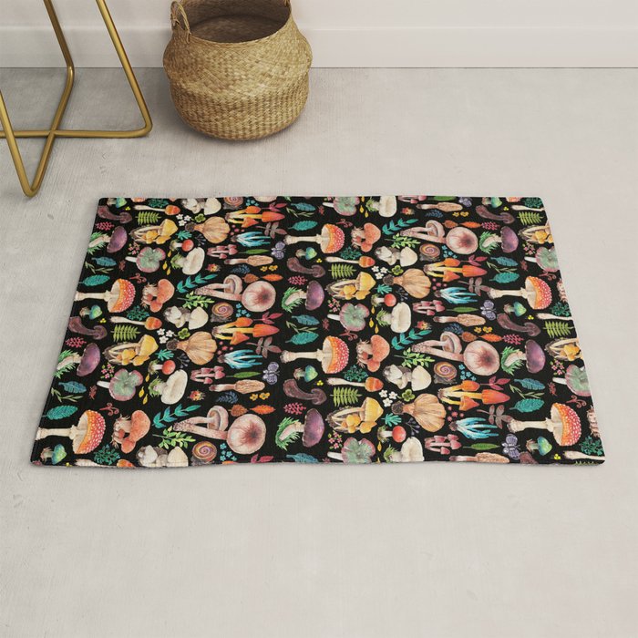 Mushroom heart Rug Gallery Image 1