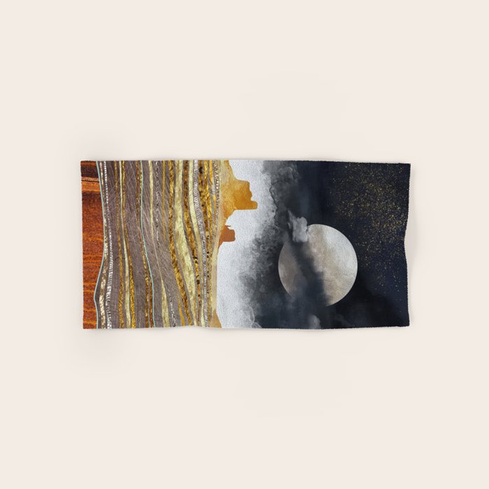 Metallic Desert Bath Towel Gallery Image 1