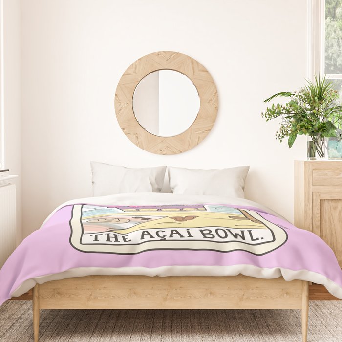 ACAI BOWL READING Duvet Cover Gallery Image 3