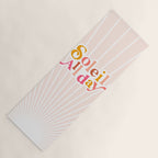 Soleil All day - Positive words Yoga Mat Gallery Image 1
