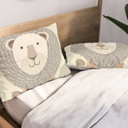Whimsical Lion Pillow Sham Gallery Image 2