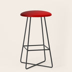 Black Red Neon Nights Ombre Stool Gallery Image 1