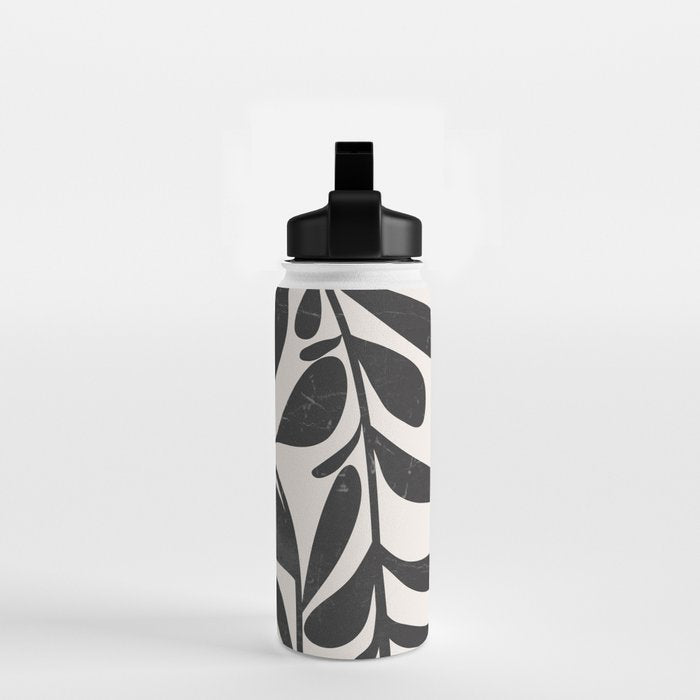 Abstract Plant 3 Water Bottle Gallery Image 2