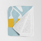 French Tulips Throw Blanket Gallery Image 3