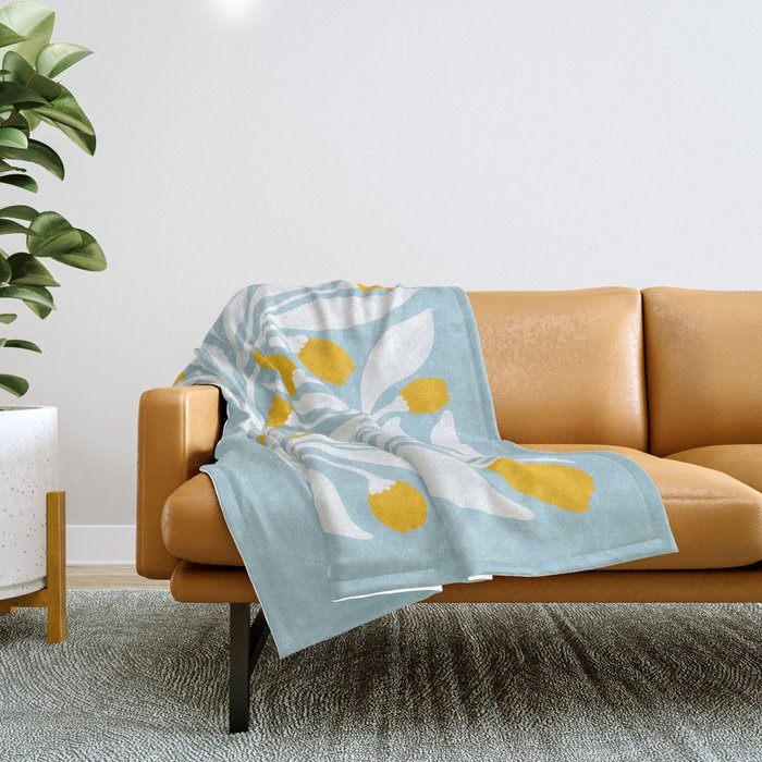 French Tulips Throw Blanket Gallery Image 1