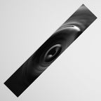Zen water droplet in pool of water black and white inspirational photograph art print Table Runner Gallery Image 3