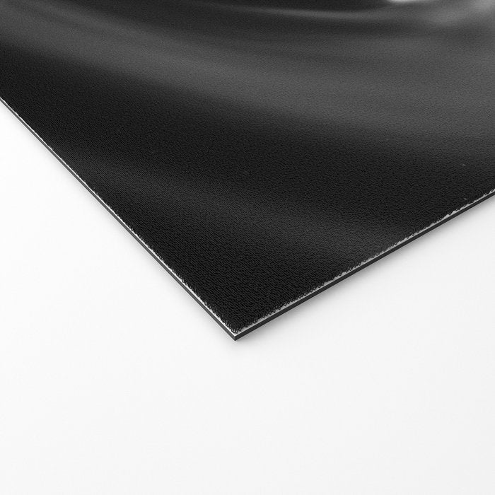 Zen water droplet in pool of water black and white inspirational photograph art print Welcome Mat Gallery Image 2