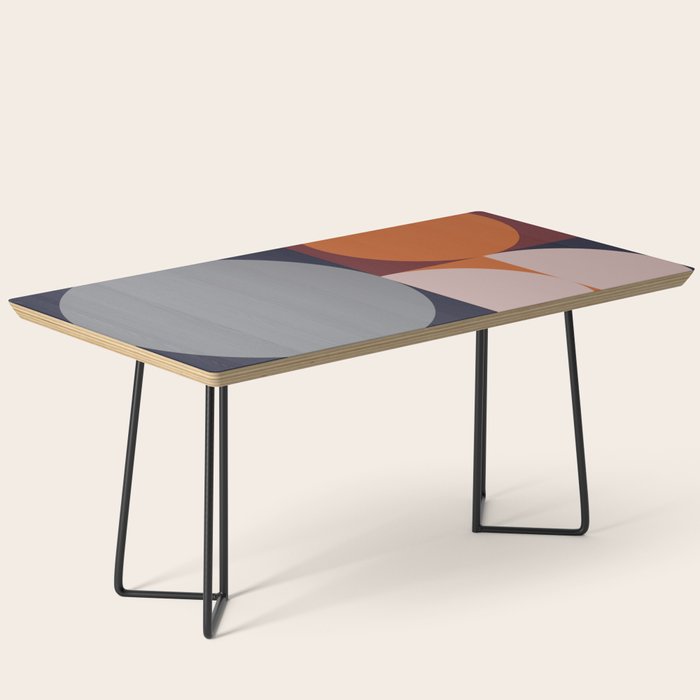 Midnight Geometry - Modern Abstract Coffee Table Gallery Image 1