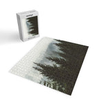 Wanderlust Forest II - Mountain Adventure in Foggy Woods Jigsaw Puzzle Gallery Image 2