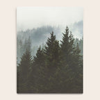 Wanderlust Forest II - Mountain Adventure in Foggy Woods Notebook Gallery Image 4