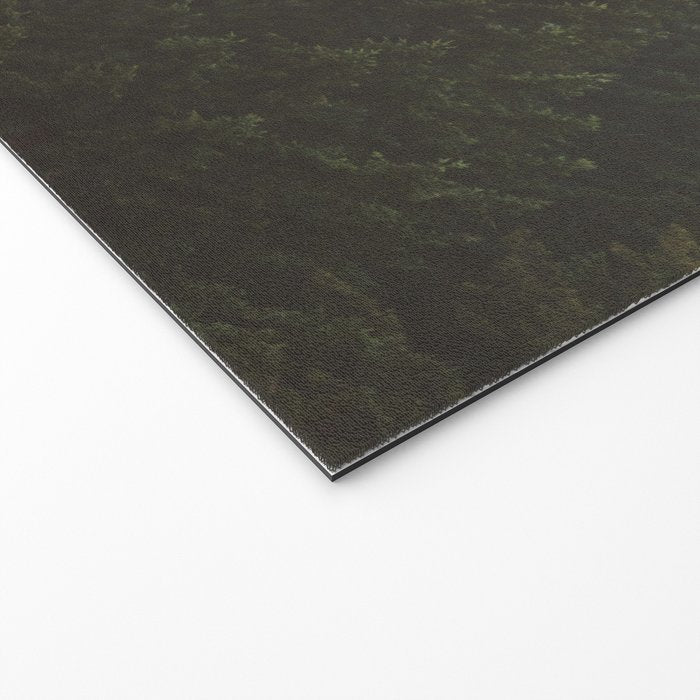 Wanderlust Forest II - Mountain Adventure in Foggy Woods Welcome Mat Gallery Image 2