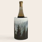 Wanderlust Forest II - Mountain Adventure in Foggy Woods Wine Chiller Gallery Image 1