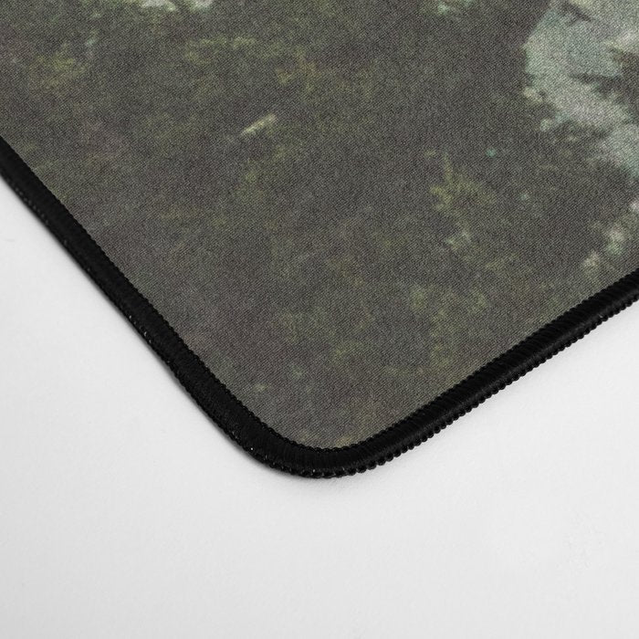 Wanderlust Forest II - Mountain Adventure in Foggy Woods Desk Mat Gallery Image 4