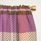 Cozy Twill Plaid - Fall Colors Window Curtain Gallery Image 2