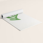 Green Leaf & Sun: Matisse Edition | Mid Century Series Yoga Mat Gallery Image 2