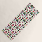 Colorful Autumn Moths Yoga Mat Gallery Image 1