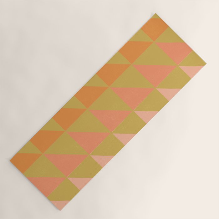 Desert Triangles Yoga Mat Gallery Image 1