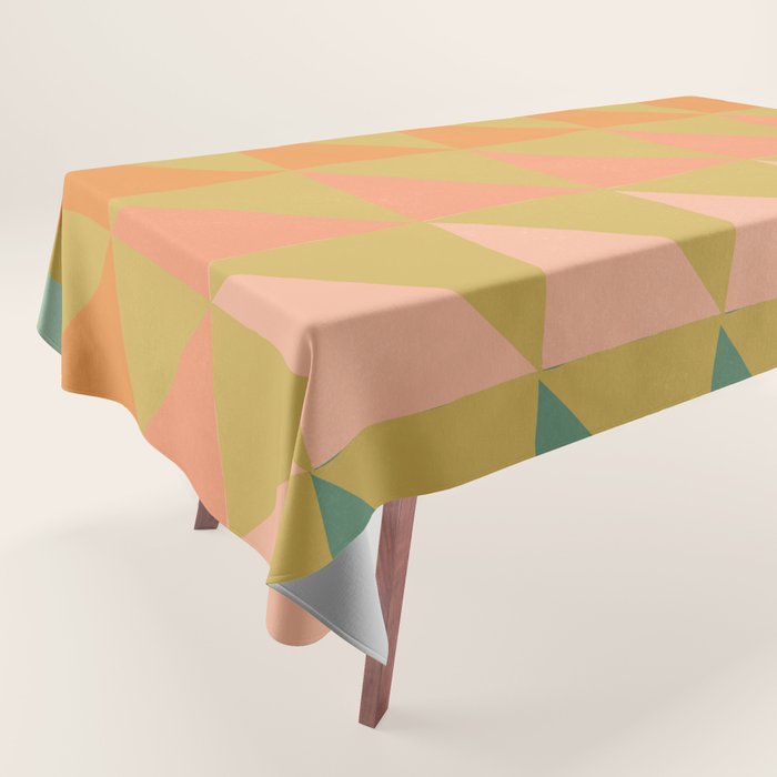 Desert Triangles Tablecloth Gallery Image 1