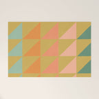 Desert Triangles Welcome Mat Gallery Image 1