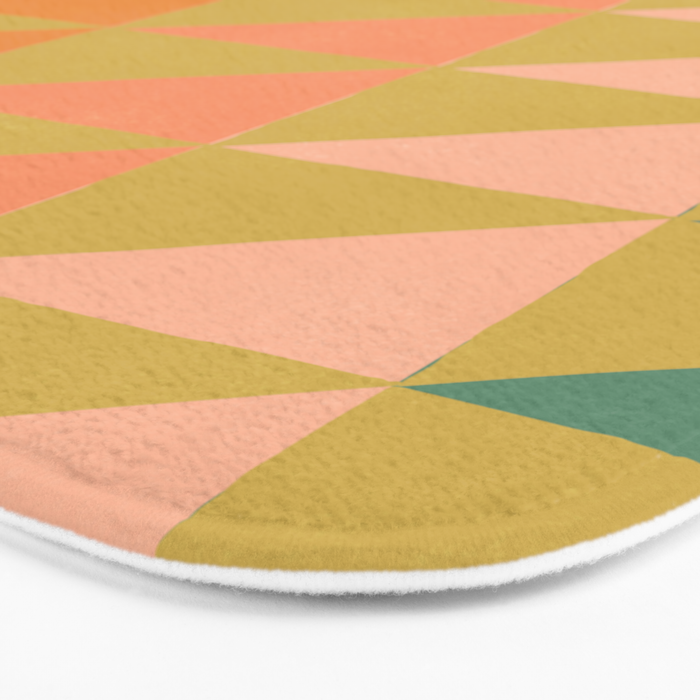 Desert Triangles Bath Mat Gallery Image 3