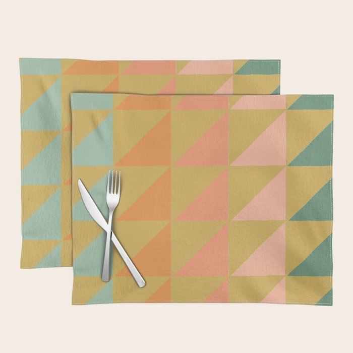 Desert Triangles Placemat Gallery Image 1