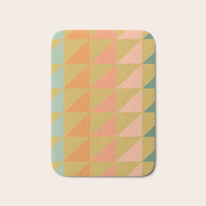 Desert Triangles Bath Mat Gallery Image 1