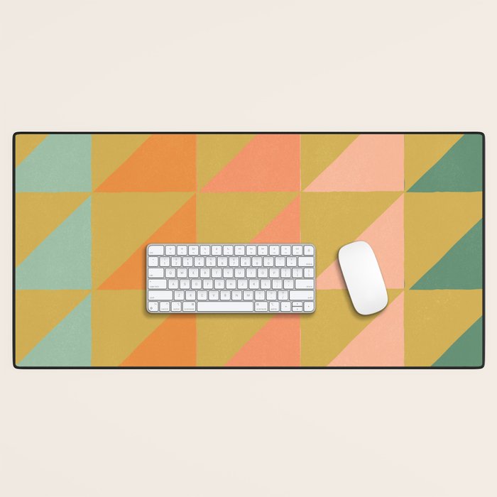 Desert Triangles Desk Mat Gallery Image 1
