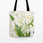 Garden Lilies  Tote Bag Gallery Image 1