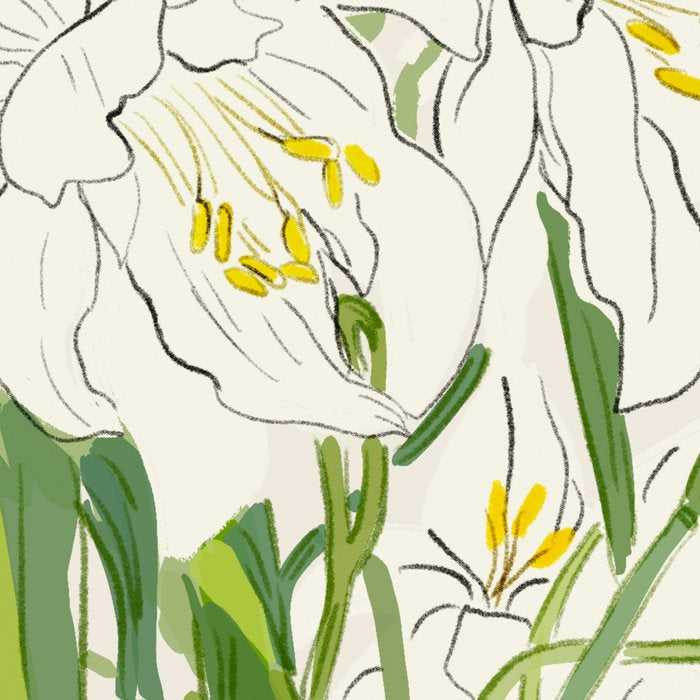 Garden Lilies  Coffee Mug Gallery Image 2