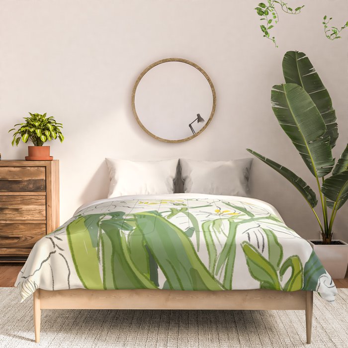 Garden Lilies  Comforter Gallery Image 3