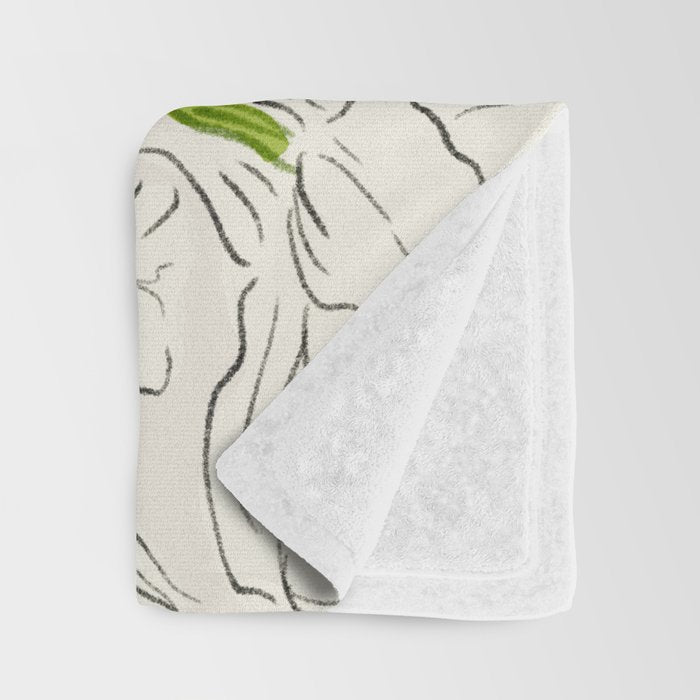 Garden Lilies  Throw Blanket Gallery Image 3