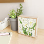 Garden Lilies  Mini Art Print Gallery Image 2