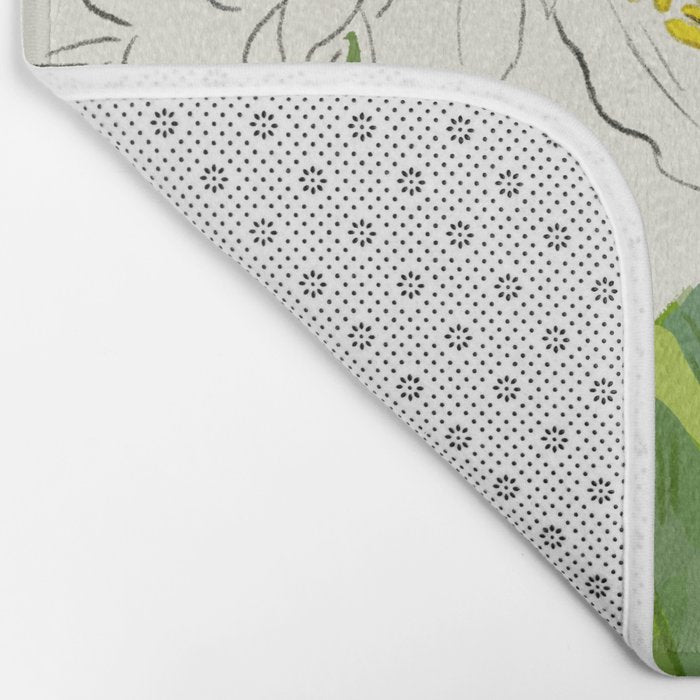 Garden Lilies  Bath Mat Gallery Image 2