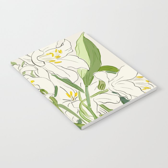 Garden Lilies  Notebook Gallery Image 1