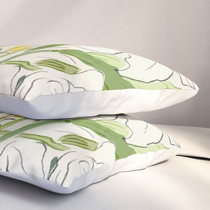 Garden Lilies  Pillow Sham Gallery Image 3